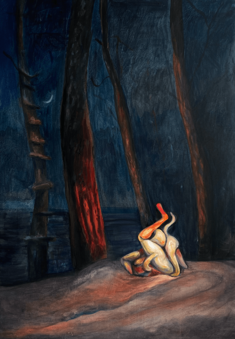 Under the bridge of unreachable heights