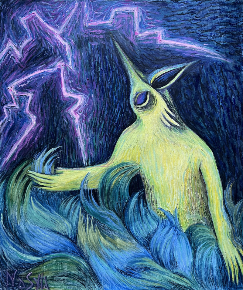 Птахолюд і блискавка