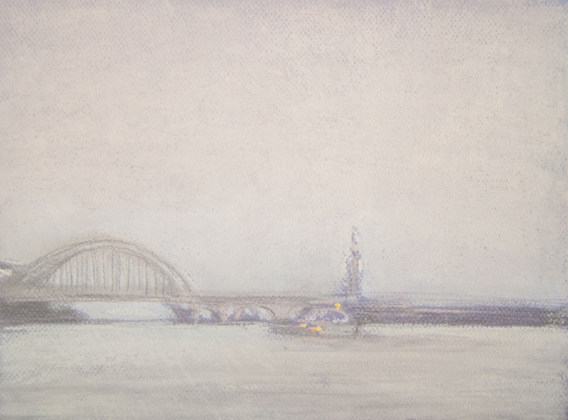 Вид через Дніпро