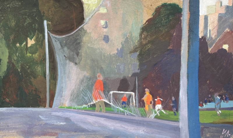 Гра на вулиці Малевича